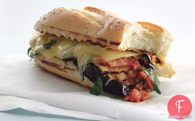 Berinjela Grelhada Parmigiana Heros