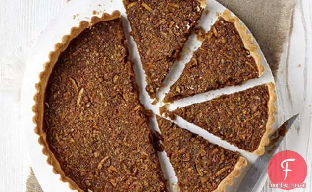 Torta de melaço mais leve
