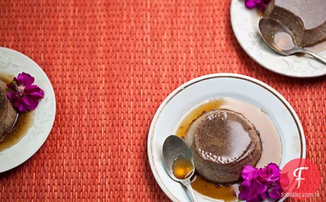 Flan De Chocolate Mexicano Moderno