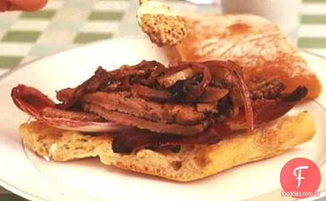 Beefy ciabattas
