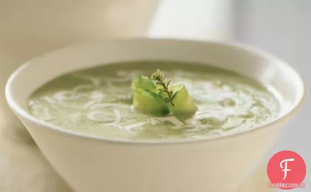 Sopa Cremosa De Pepino