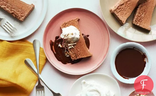 Semifreddo de Chocolate Com Chile-molho de Chocolate