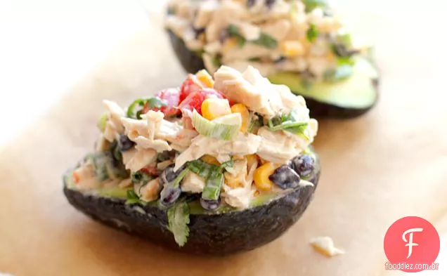 Salada De Frango Com Abacate