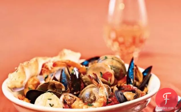Quick Seafood Cioppino