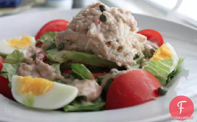 Salada De Caranguejo Louis Sobre Abacate