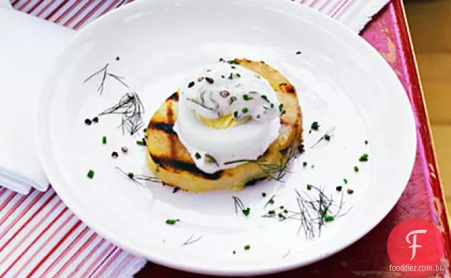 Pilhas De Salada De Batata
