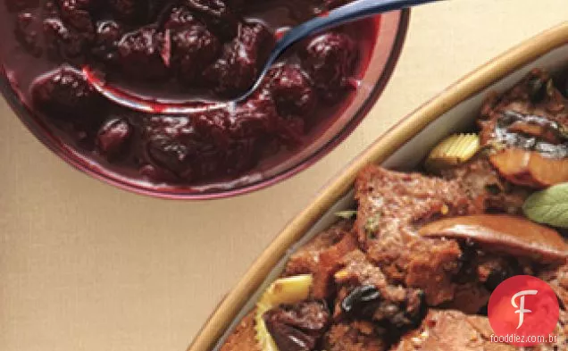 Molho De Cereja E Cranberry