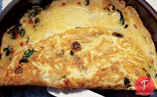 Chilli cheese omelete