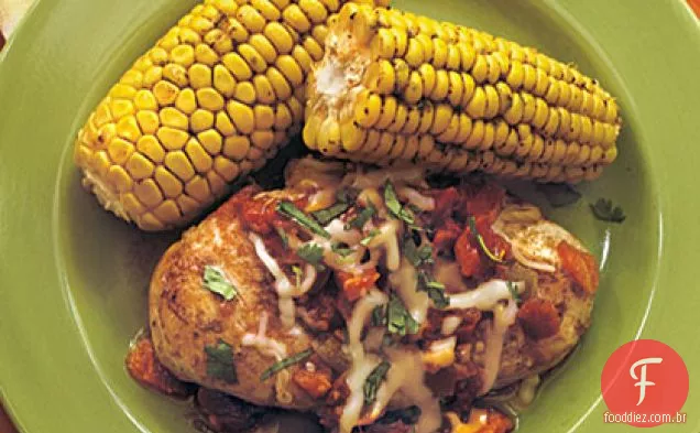 Frango cominho com molho de tomate robusto