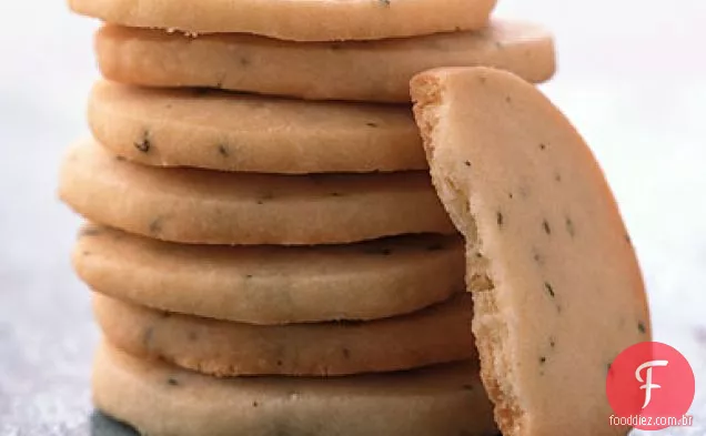 Shortbread Com Aroma De Sálvia