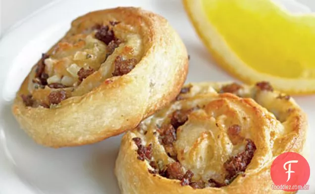 Salgadinhos De Salsicha Para O Café Da Manhã