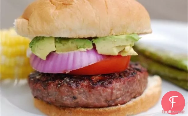 Super Duper Guacamole Burgers