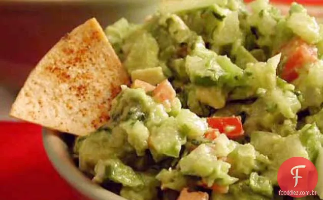 Guacamole com Chipotle Tortilla Chips