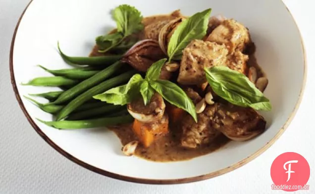 Mais leve massaman frango curry