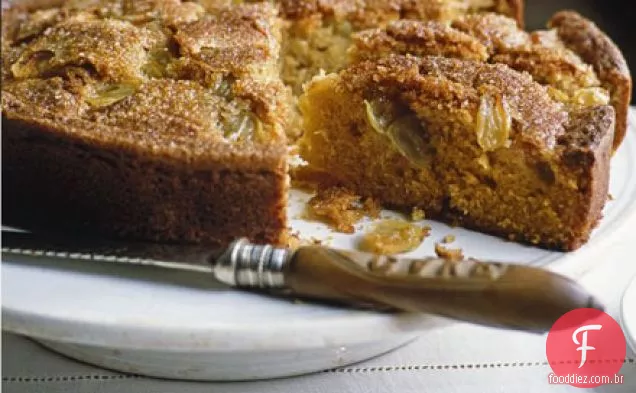 Bolo de uva cítrica