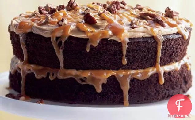 Bolo De Tartaruga De Caramelo Duplo