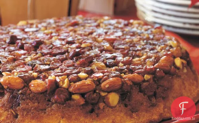 Bolo Cranberry De Cabeça Para Baixo