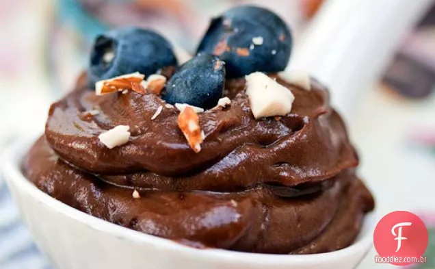 Mousse De Cacau De Abacate