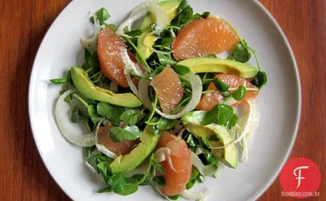 Salada De Abacate E Toranja