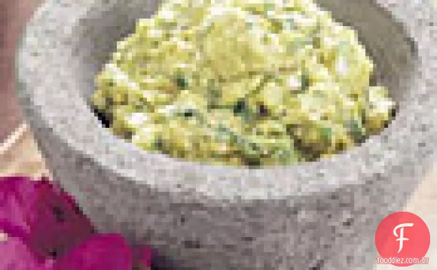 Guacamole com Tomatillos torrados