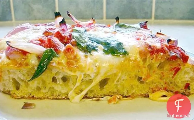 Cozinhar o livro: Pizza siciliana