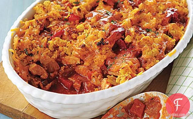 Caçarola De Frango Tamale