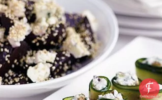 Beterraba balsâmica com Roquefort