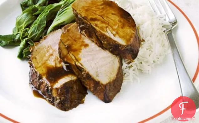 Carne de porco pegajosa