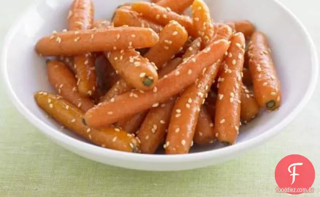 Cenouras do bebê do sésamo