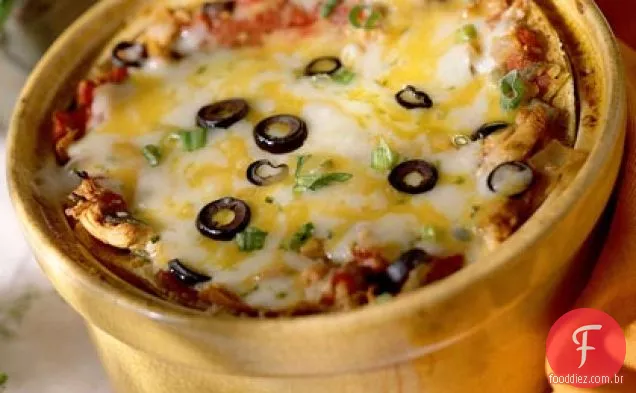 Caçarola De Enchilada De Frango