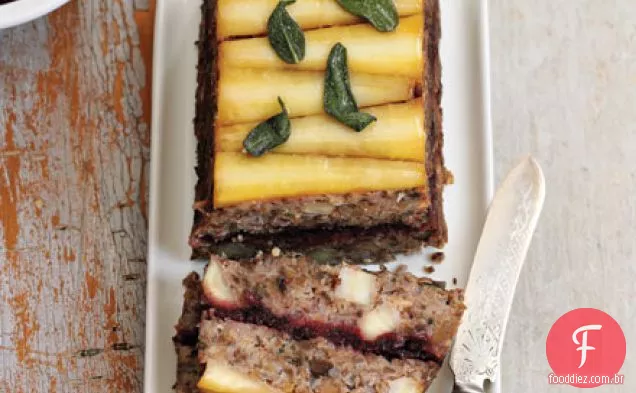 Parsnip, cranberry & chestnut loaf