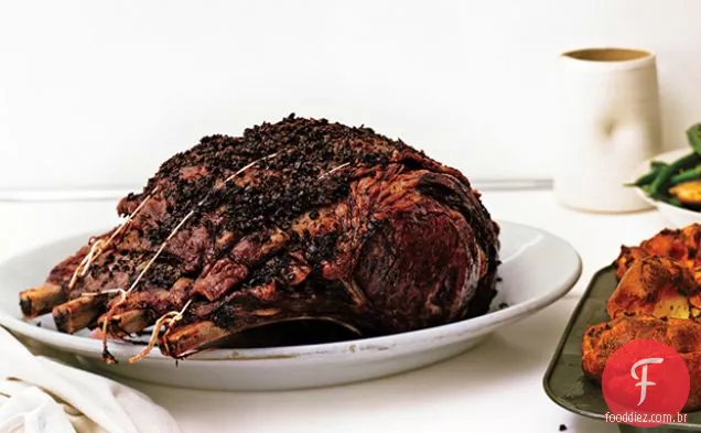 A costela de Janet McCracken assada com Tapenade