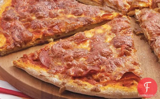 Pizza De Pepperoni De Trigo Integral