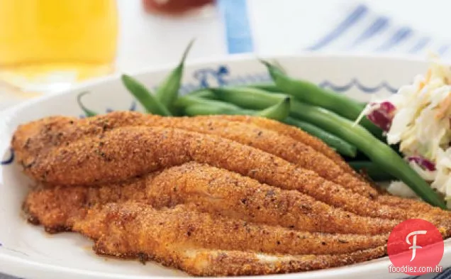 Peixe-Gato Com Crosta De Fubá