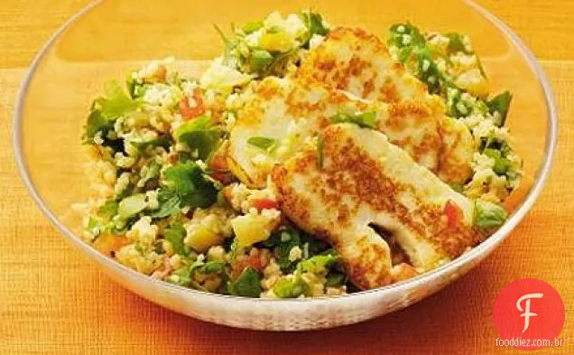 Limão e salsa tabbouleh