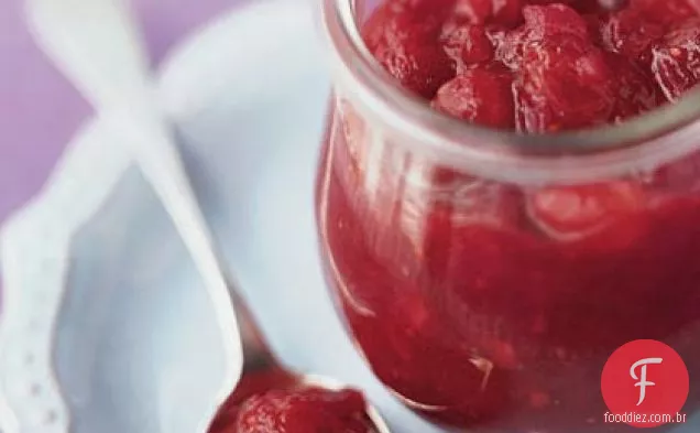 Cranberry-Laranja Gengibre Chutney