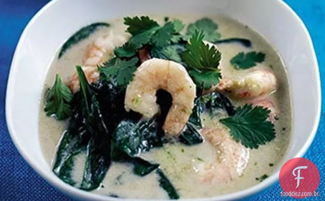 Curry de camarão de 15 minutos