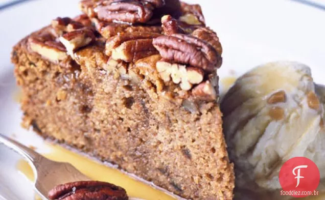 Bolo de caramelo Pecan