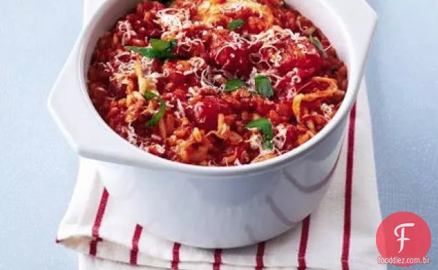 Risoto de tomate rápido