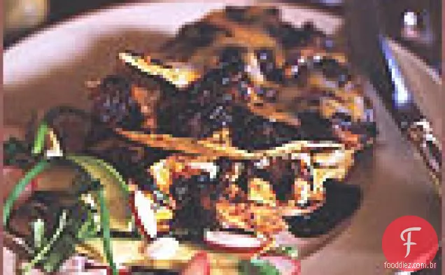 Salada de abacate e rabanete