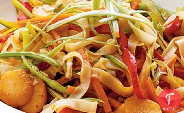 Zesty veggie noodles
