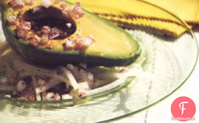 Salada De Abacate E Jicama