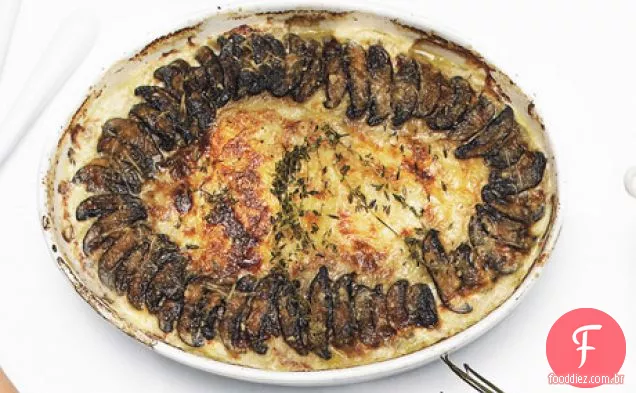 Gratinado De Batata-Cogumelo