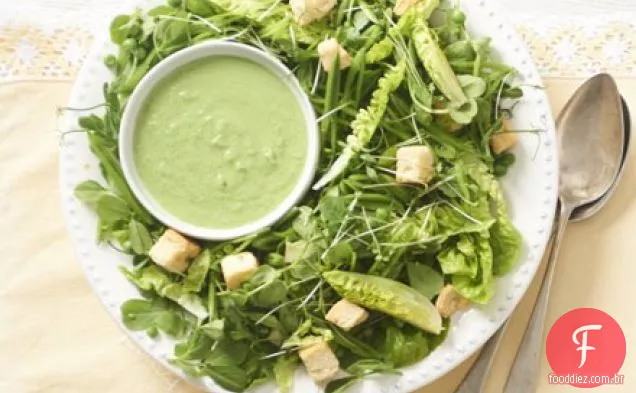 Salada de ervilha doce