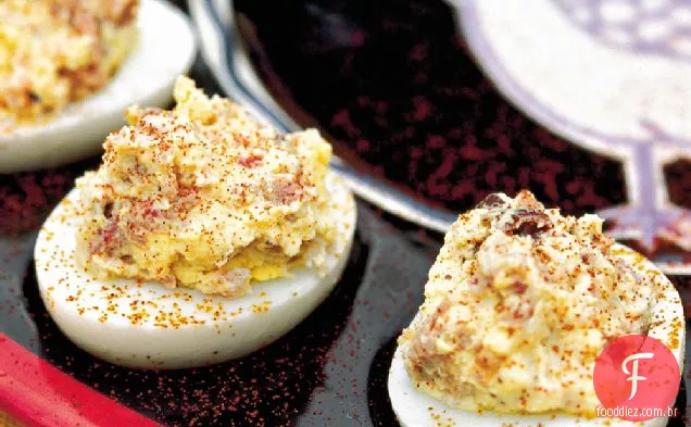 Churrasco Deviled Ovos