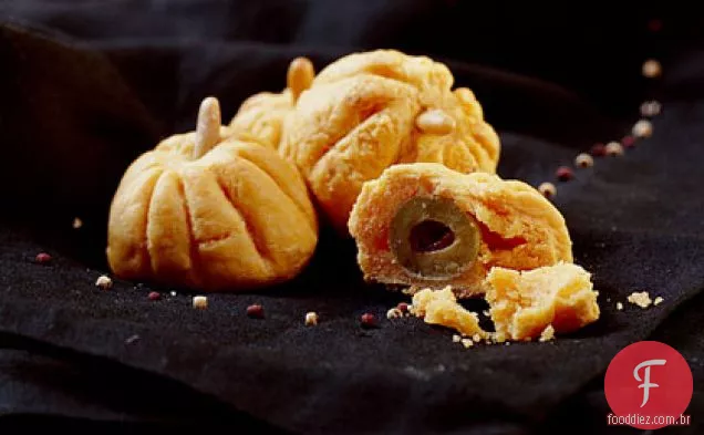 Bolas Do Queijo Do Remendo Da Abóbora