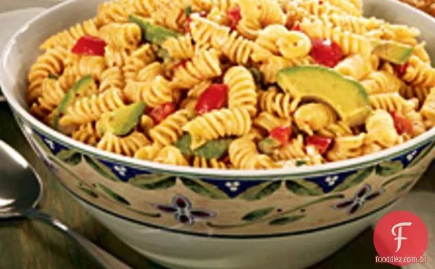 Salada De Macarrão Com Abacate