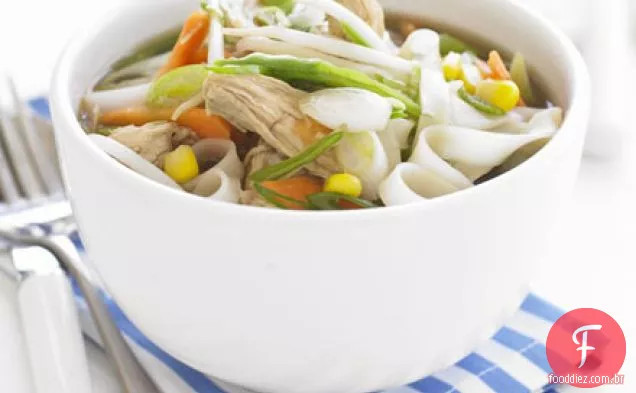 Sopa de macarrão fácil