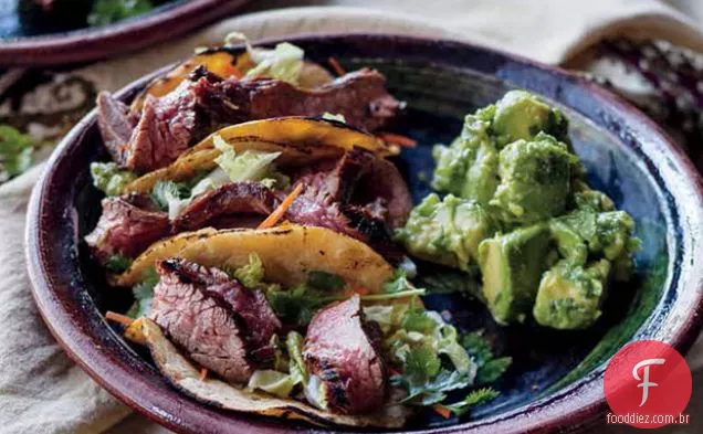 Tacos De Bife Coreano