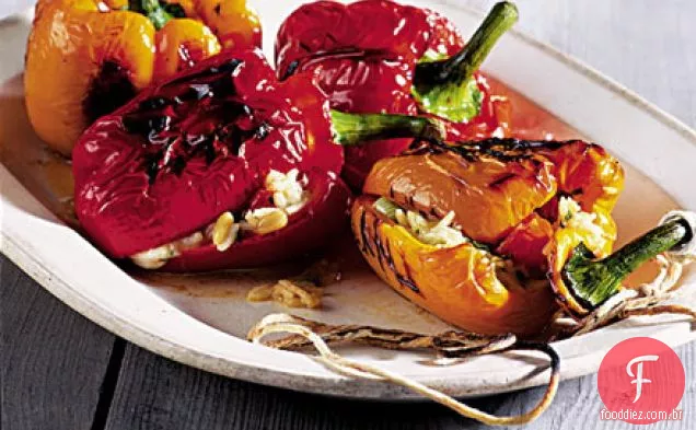 Pimentos recheados na barbie